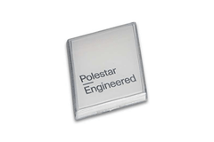 VOLVO EMBLEM Polestar Engineered White Badge